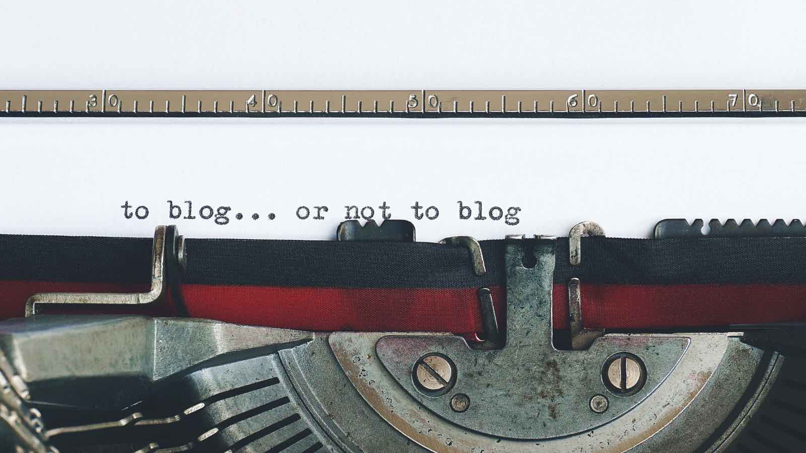 Il blog come strumento di marketing