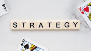 scritta "strategy" come immagine di copertina